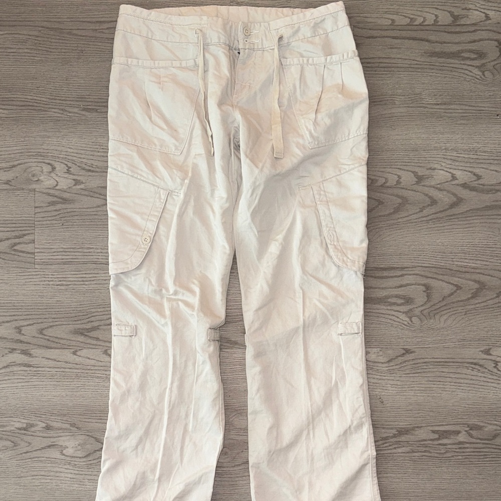 Womans White Cargo Pants by The North Face